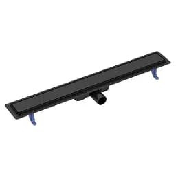 Трап душевой с двухсторонней решеткой Cersanit Tako 80 см Черный 30412