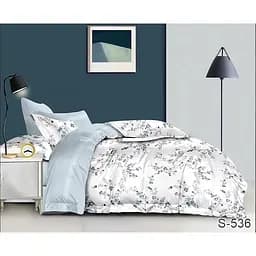 Комплект постільної білизни TAG Tekstil з компаньйоном Євро 000267473 (S536)