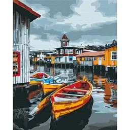 Картина по номерам Brushme Тихая гавань 48x60 см