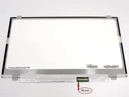 Матриця N140BGE-L43 14.0" Slim 1366х768, 40pin, вушка верх-низ, глянцева