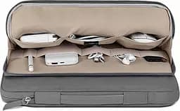 Сумка для ноутбука Wiwu Ora Laptop Sleeve MacBook 14" Grey [79310] - мініатюра 5