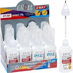 Корректор ручка-пензлик ET197-12 10мл