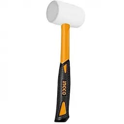 Киянка гумова Ingco 220 г біла (HRUH8308)