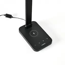 Настiльна лампа Videx LED VL-TF17B 18W 1800-6500K з бездротовою зарядкою чорна (VL-TF17B) - мініатюра 8