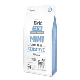Сухой корм Brit Care GF Mini Sensitive 7 кг для собак мини пород с чувствительным пищеварением