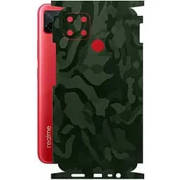 Захисна плівка StatusSKIN для Realme C12 Корпус Вініл Камуфляж зелений