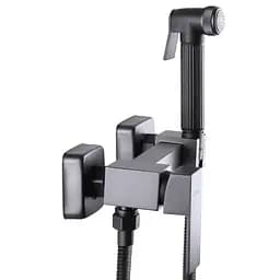 Змішувач гігієнічний Globus Lux MILANO GLN-5-106MIX-Graphite (22950) - мініатюра 3