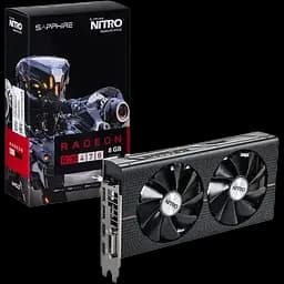 Відеокарта AMD Radeon RX 470 8GB Sapphire Nitro+ OC (11256-02) Б/В - мініатюра 1