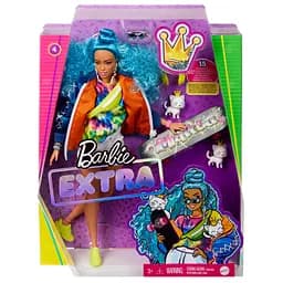 Лялька Barbie Екстра з блакитним кучерявим волоссям (GRN30) - мініатюра 5