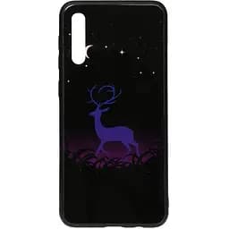 Чохол-накладка Toto Night Light Print Glass Case Samsung Galaxy A30s/A50/A50s Deer