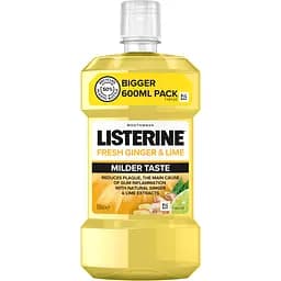 Ополіскувач для ротової порожнини Listerine Свіжість імбиру та лайму, 600 мл