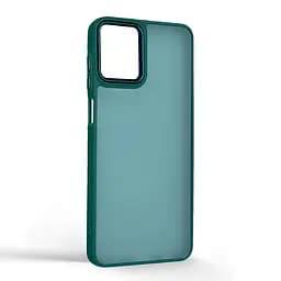 Противоударный чехол для Samsung Galaxy A07 4G (A075), Frame, зеленый, панель-накладка, термополиуретан TPU + поликарбонат PC, защита всего корпуса, защита кнопок и камеры, устойчив к деформациям, ArmorStandart (ARM87009) - мініатюра 2