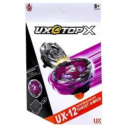 Игра запускалка "Beyblade/Бейблейд" UX-12B, металлическая накладка, в коробке (6990222245706)