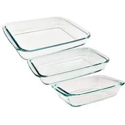 Форма для запекания Firex термостекло 3 шт. 236825 (26200)