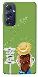 Чохол Demsky Travel girl для Samsung Galaxy M54 5G