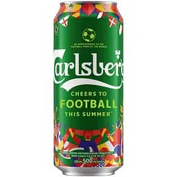 Пиво Carlsberg Premium Pilsner світле 5% з/б 0.5 л (260560)
