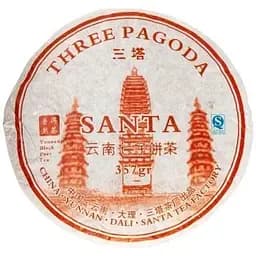 Шу Пуэр Цзин Лун Три Пагоди 2023р, 357 г.