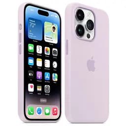 Оригінальний силіконовий чохол Apple Silicone Case MagSafe для iPhone 14 Pro Max (6.7") Lilac MPTW3ZM/A