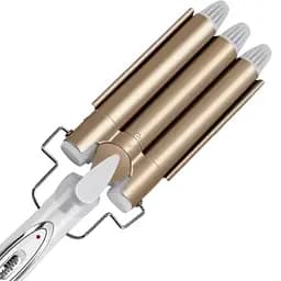 Потрійна плойка для волосся Kemei 1010