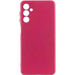 Чохол TPU GETMAN Liquid Silk Full Camera для Samsung Galaxy A33 5G Червоний / Dark Red