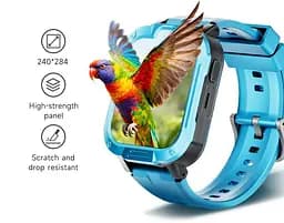 Дитячий смарт-годинник Lemfo H-04 з GPS трекером, 4G SIM-картою, відеодзвінками, прослуховуванням, камерою, геозоною та кнопкою SOS для дітей - мініатюра 11