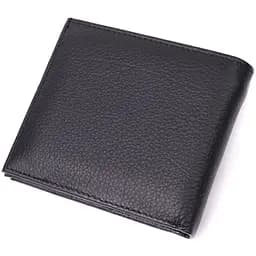 Гаманець середнього розміру з оригінальною монетницею ST Leather 22458 чорний - мініатюра 2