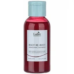 Шампунь для стимуляції росту волосся La'dor Root Re-Boot Awakening Shampoo Red Ginseng & Beer Yeast 50 мл