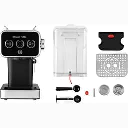 Кавоварка еспрессо Russell Hobbs Distinctions 26450-56 чорно-сріблястий (25022016001) - мініатюра 2
