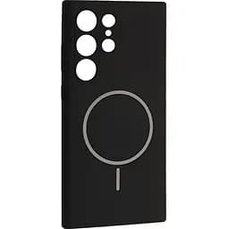 Чехол DK Luxury Silicone Case with MagSafe для Samsung Galaxy S25 Ultra Black [132227]