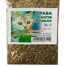 Трава для котів та собак Весна 15 г (12220)
