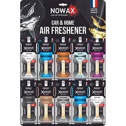 Набір ароматизаторів повітря Nowax X Drop Deluxe Mix №1, 30 шт. (NX00071)