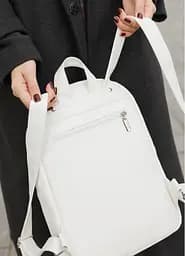 Жіночий рюкзак Sambag Brix Classic білий 35 х 25 х 12 см (14511008) - мініатюра 5
