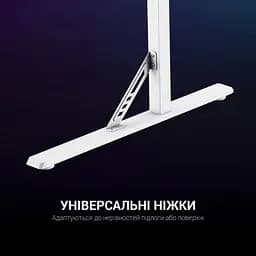 Комп'ютерний стіл GamePro (GDC216W) White (GDC216W) - мініатюра 9