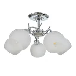 Люстра потолочная Brille классическая в зал E27 40W CH (LK-650C/5)