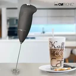 Спінювач молока, пінозбивач Clatronic MS 3089 (капучинатор, нержавіюча сталь, компактний) - мініатюра 3