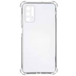 TPU чохол Getman Ease logo посилені кути Full Camera для Xiaomi Redmi Note 10 5G / Poco M3 Pro Безбарвний прозорий - мініатюра 2