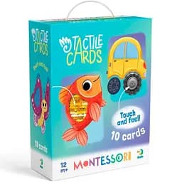 Набор карточек с тактильными элементами «На прогулке» 301231