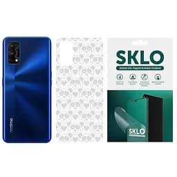 Защитная пленка SKLO Back (тыл) Transp. для Realme 9 4G / 9 Pro+ Прозрачный / Панды