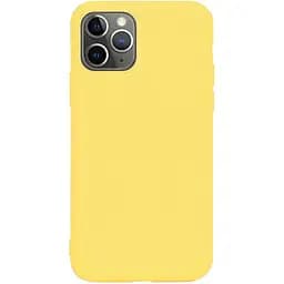 Чехол-накладка Toto 1 mm Matt TPU Case Apple iPhone 11 Pro Max Yellow