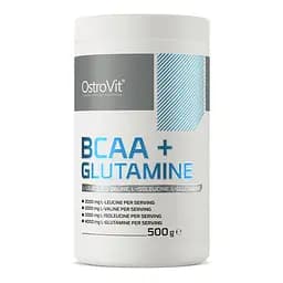 Амінокислота BCAA OstroVit BCAA + Glutamine, 500 грам - Без смаку