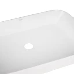 Умивальник Qtap Scorpio 550x390x120 White QT14112243WN, Білий - мініатюра 5