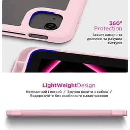 Чохол-книжка ArmorStandart Y-Type PEN для Apple iPad 10th Gen 10.9` (2022)/iPad 11 (2025) Pink (ARM77505) [133703] - мініатюра 7