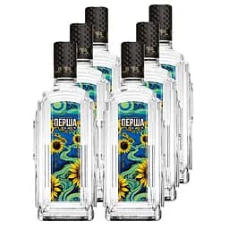 Набір горілки Перша Гільдія Поважна 40%, 6 шт. х 0.7 л (551051) 