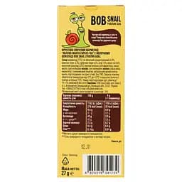 Уцінка. Фруктово-овочевий мармелад Bob Snail Яблуко-Манго-Гарбуз-Чіа в бельгійському молочному шоколаді 27 г  - мініатюра 2