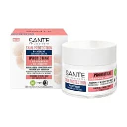БИО-Крем ночной Увлажнение и Регенерация для сухой и чувствительной кожи лица с Инка Инчи и пробиотиками SANTE 50 мл
