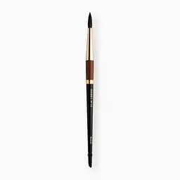 Пензель білка кругла натуральна Isabey 6221, №10, для акварелі, коротка ручка