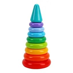 Детская игрушка Пирамидка 1904TXK выдувная, 9 элементов, 31 см