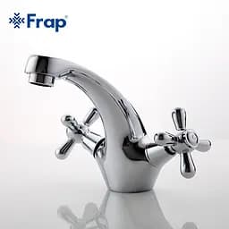 Змішувач для умивальника Frap F1025 хром - мініатюра 3