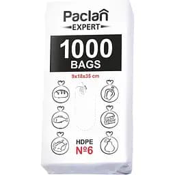 Пакеты фасовочные Paclan № 6, 9х18х35 см, 1000 шт.