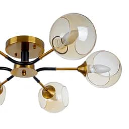 Люстра Brille молекула стельова E27 60W G (BL-968C/6) - мініатюра 5